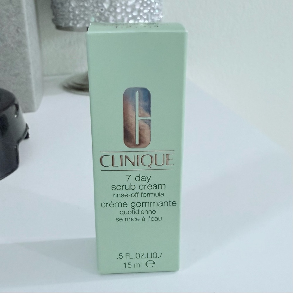 Clinique 7 Day Scrub Cream - travel size .5 fl oz